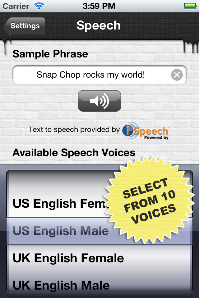 iPhone Screenshot 1